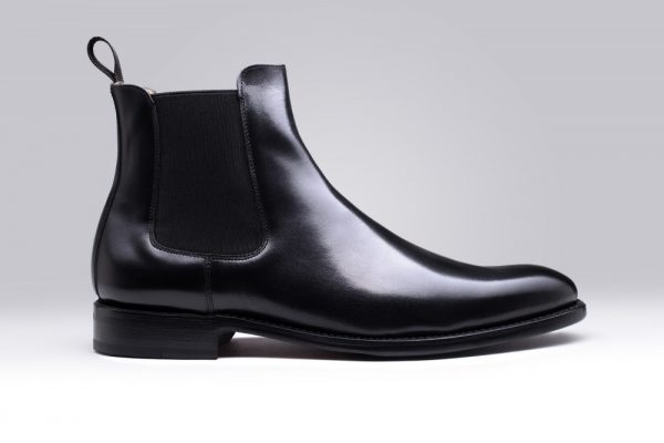 MeLinh-Handmade-Leather-Shoes-Chelsea Boots-Black